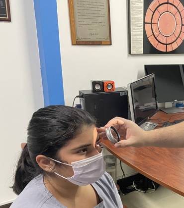 Cosulta para desprendimiento de retina